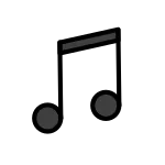 Musical Note SVG Icon